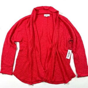 New Velvet Graham Spencer Dallas Open Front Cardigan